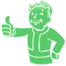 logo with vault boy